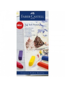 Set 12 mini Soft Pastels Faber-Castell 128224