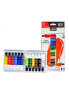 Set 12 culori de ulei XL Oil Studio Pebeo 668600