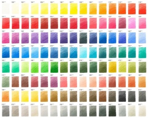 Set 120 creioane colorate Polychromos Faber Castell, 110011