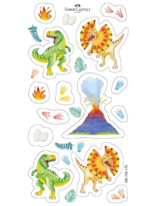 Set 18+3+3 Creioane Colorate Grip 2001 Dino Faber-Castell FC201546