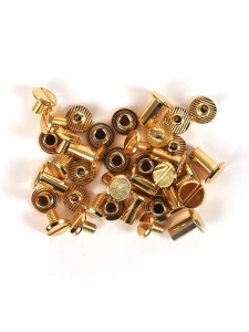Set 20 capse Chicago pentru piele Graine Creative 264996