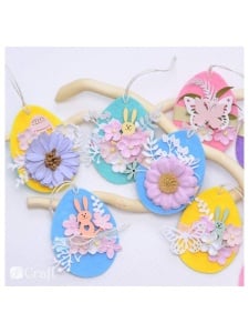 Set 20 figurine lemn cu tematica de Paste DPDN-135 Dp Craft