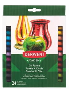 Set 24 pasteluri uleioase Derwent Academy 2301953