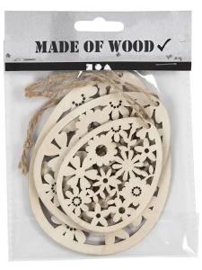 Set 3 Oua de Paste decorative Creative Company 56910