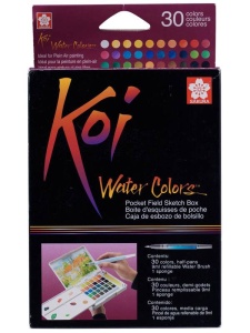 Set 30 Acuarele Koi Sketchbox Sakura xncw-30n
