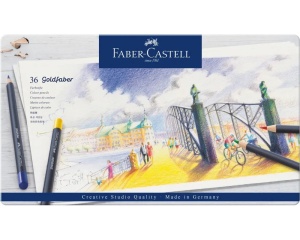 Set 36 creioane colorate Goldfaber Faber Castell 11 47 36