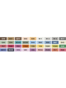Set 36 markere Copic CIAO SET D 22075364