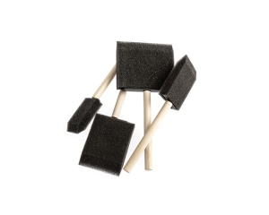 Set 4 bureti cu maner din lemn pentru pictura si decorare DP Craft DPAM-034