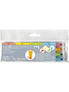 Set 4 markere duble Clean Color Dot Kuretake