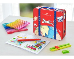 Set 40 Carioci Connector Faber-Castell 155535