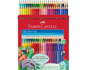 Set 48 creioane colorate Grip 2001 Faber Castell 112449