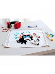 Set 5 markere textile Faber Castell FC159520