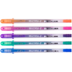 Set 5 pixuri cu gel Gelly Silver Shadow Sakura poxpgbsha5b
