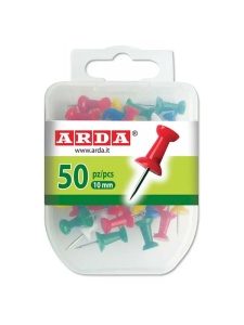 Set 50 piuneze clepsidra 10mm Arda ACL05