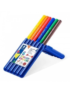 Set 6 creioane colorate Jumbo Ergosoft 158 SB6 Staedtler