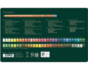 Set 60 creioane pastel Pitt Faber Castell 112160
