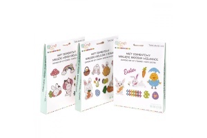 Set 7 Stickere Diamant Iepurasi Paste KSZK-025 Dp Craft - Img 2