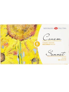 Set 8 x 10 ml culori de ulei Sonnet 2641098