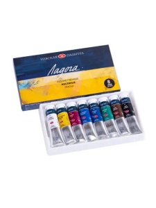 Set 8 x 18 ml culori de ulei Ladoga Neva Palette 1241081