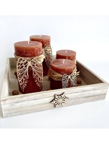 Set 9 aripi lemn 6cm Dp Craft dpdn-209