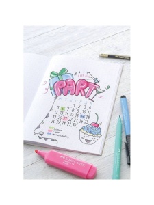 Set 9 markere Bullet Journaling Faber Castell 267125