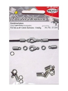 Set de 2 carabine argintii 12 mm Meyco 61394