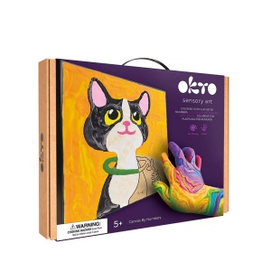Set pictura 3D cu argila usoara 29x29 cm CAT Okto OK20036