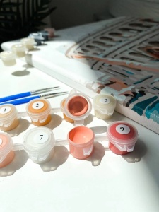Set Pictura pe Numere Aroma Placerii BS54151 - Img 3