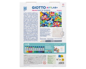 Set pictura pe numere Giotto Art Lab Nymphaea F585000