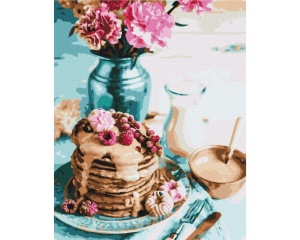 Set pictura pe numere, Pancakes for Breakfast, BS34848