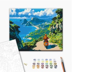 Set pictura pe numere towards the horizon PBS54237