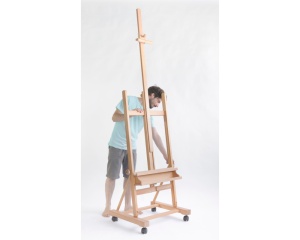 Sevalet de studio cu roti, lemn de fag, Cappelletto CS-200 BIS