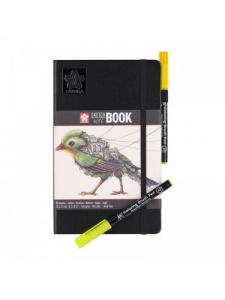 Sketchbook 13x21cm 80 file crem 140 g/mp Sakura 94140003