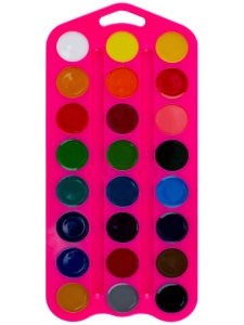Acuarele cu miere set 24 in cutie de plastic Tsvetik Nevskaya Palitra 27421676