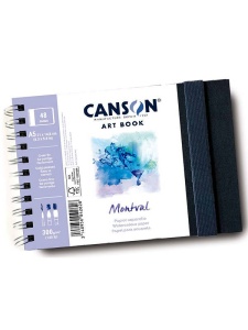 Art book Montval A5 24 file 300g/mp Canson