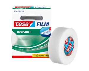 Banda Adeziva Inscriptibila White Matt Tesafilm 19mmx33m Tesa 57312