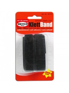 Banda velcro autoadeziva 20mm - 100cm Meyco 65761