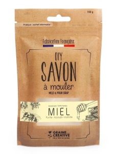 Baza pentru sapun cu miere 100g Graine Creative 200348