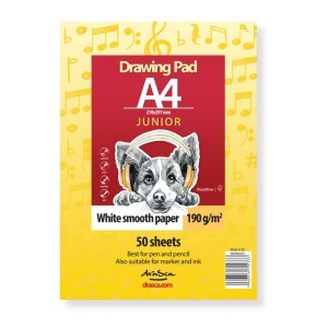 Bloc de Schite Drawing Pad Junior A3 / A4 190g 50 file
