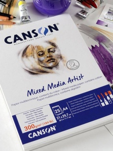 Bloc mix media Artist Canson