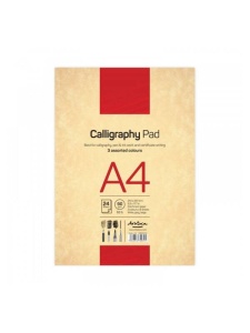 Bloc pentru caligrafie - hartii colorate 90g/mp Drasca