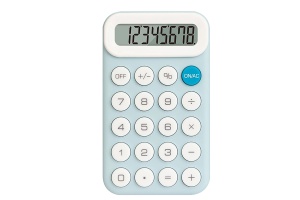 Calculator de Buzunar Bleu Deli DLEM10B
