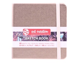 Carnet de Schite Art Creation Pink Champagne 140gr 80 de File