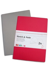 Carnet Sketch & Note Hahnemuhle - Grey-Pink