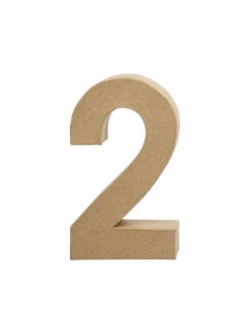Cifre mucava 20.5cm x 2.5