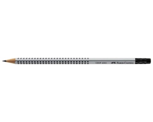 Creion grafit cu guma Grip 2001 Faber-Castell