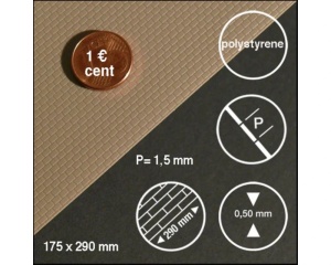 Foaie decorativa 1.5mm 1:100 26.00112.1 Schulcz