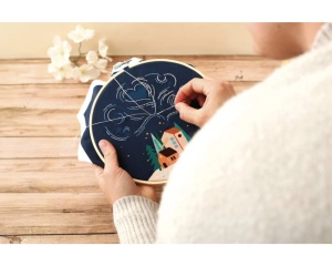 Kit Broderie Model Noapte 20cm 420287 Graine Creative
