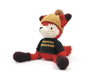 Kit creativ Amigurumi model Vulpea Gurumi pentru crosetat 140 mm Graine Creative 420258