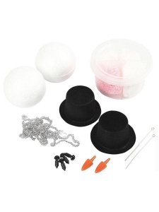 Kit creatie pasta modelatoare Funny Snowmen Creativ Company 100766